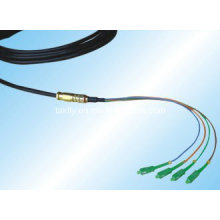 Fiber LC / LC Zip Om3 50um 10g Aqua PVC Дуплексные оптоволоконные перемычки